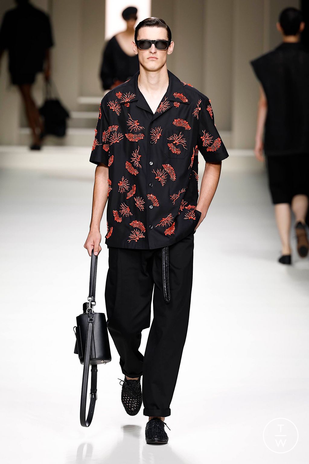 Fashion Week Milan Spring-Summer 2025 look 7 de la collection Dolce & Gabbana menswear