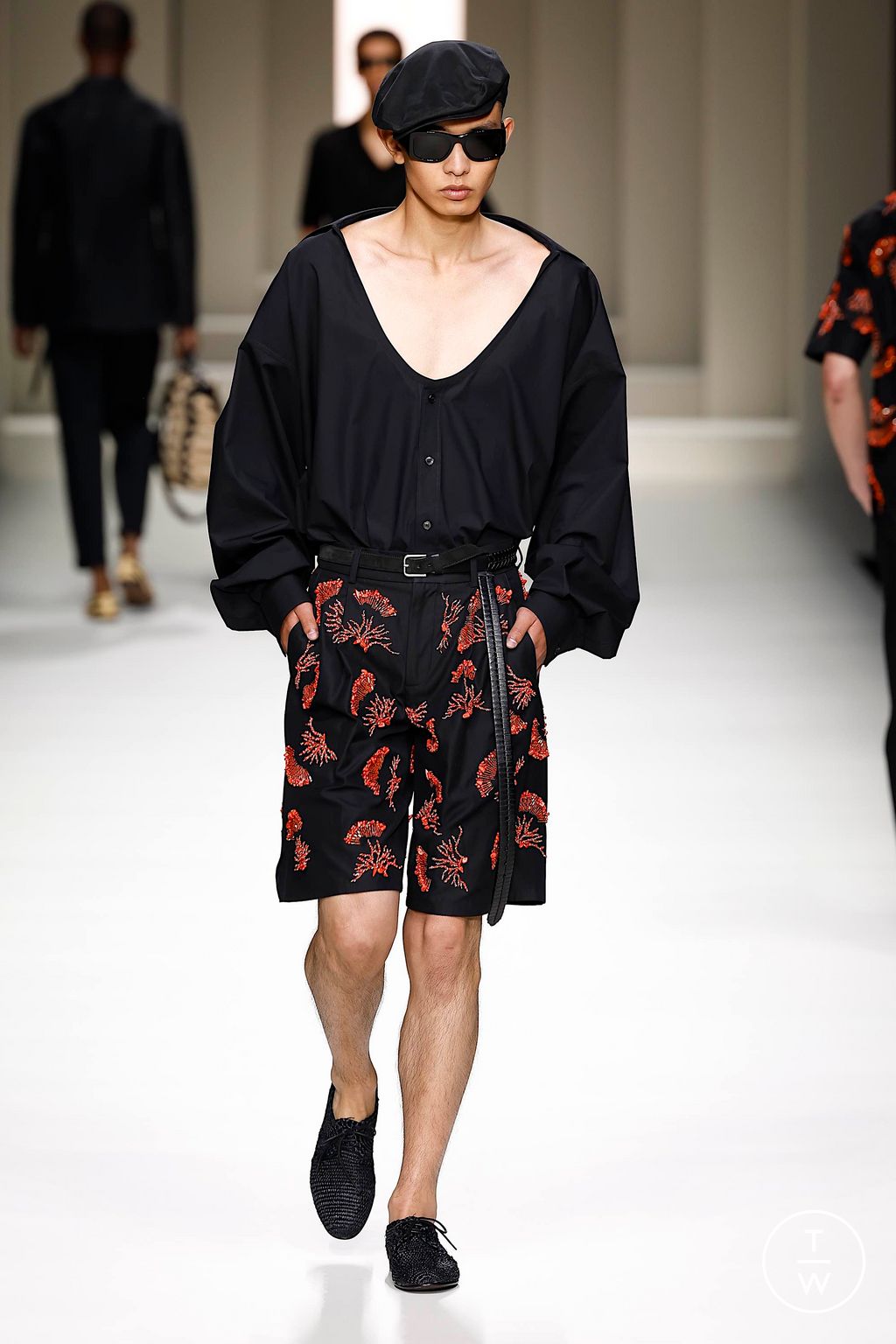 Fashion Week Milan Spring-Summer 2025 look 8 de la collection Dolce & Gabbana menswear