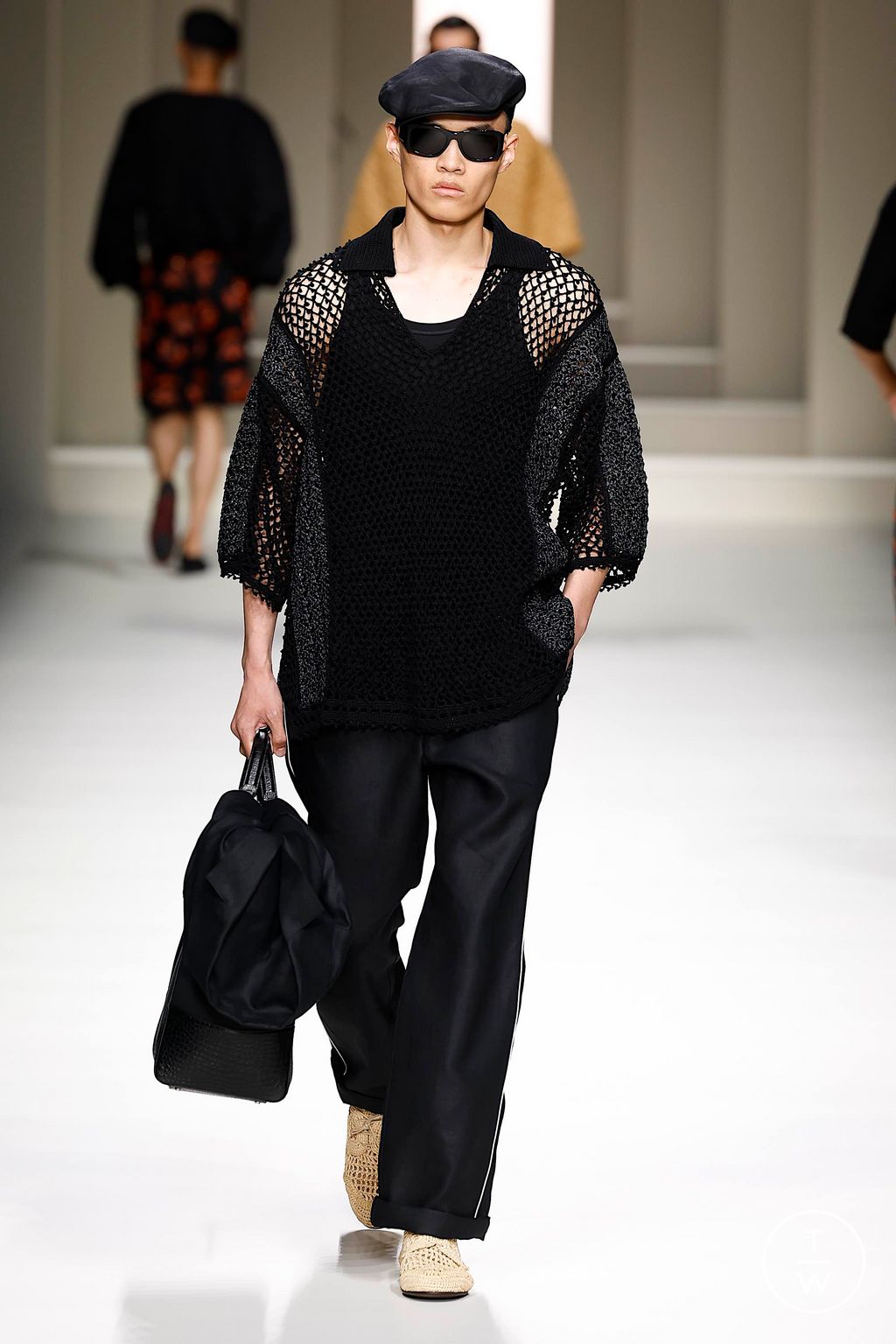 Fashion Week Milan Spring-Summer 2025 look 10 de la collection Dolce & Gabbana menswear