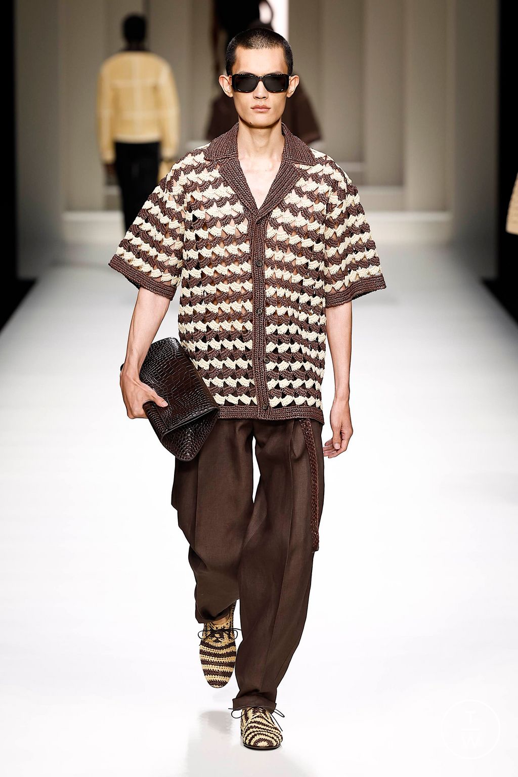 Fashion Week Milan Spring-Summer 2025 look 16 de la collection Dolce & Gabbana menswear
