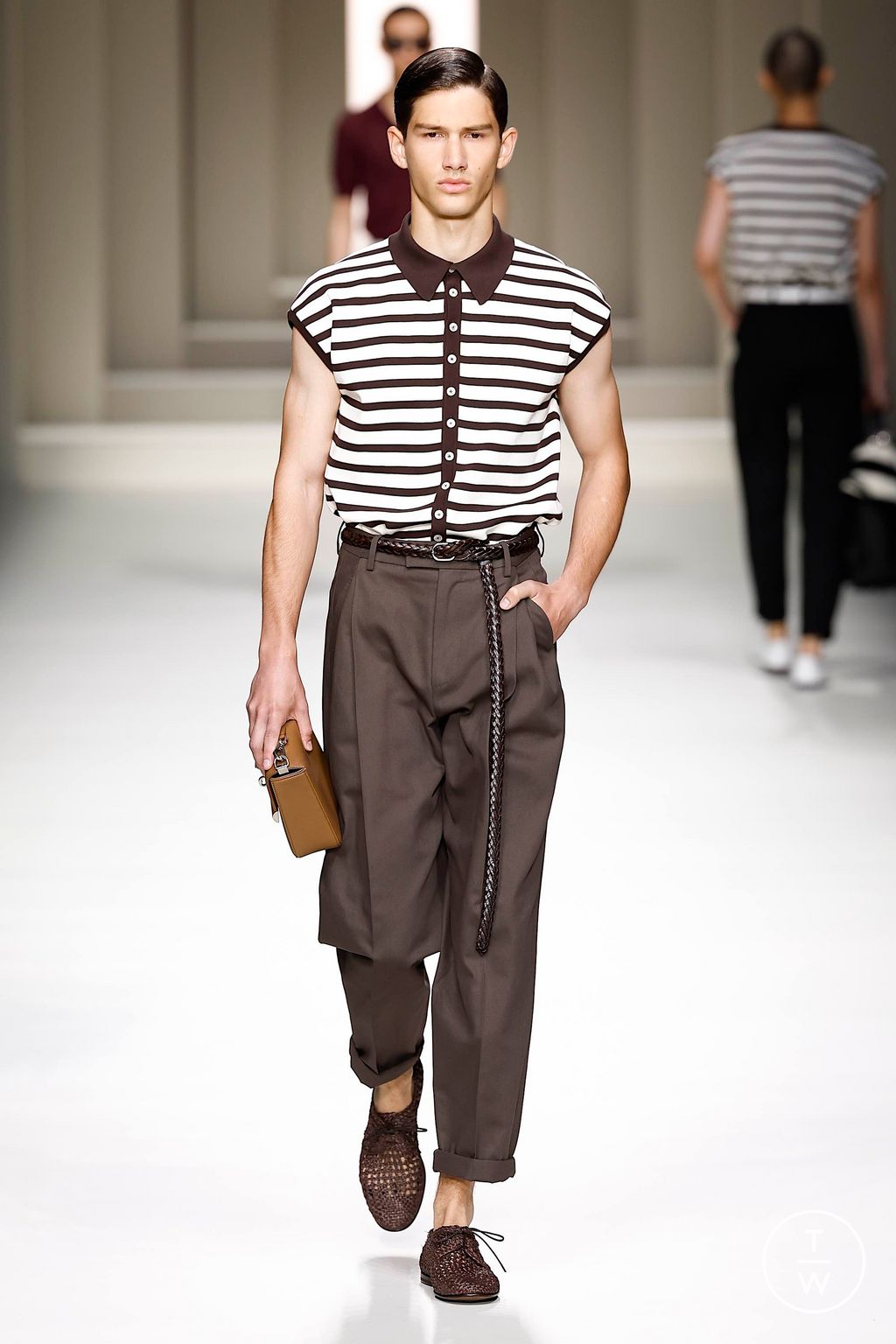 Fashion Week Milan Spring-Summer 2025 look 37 de la collection Dolce & Gabbana menswear