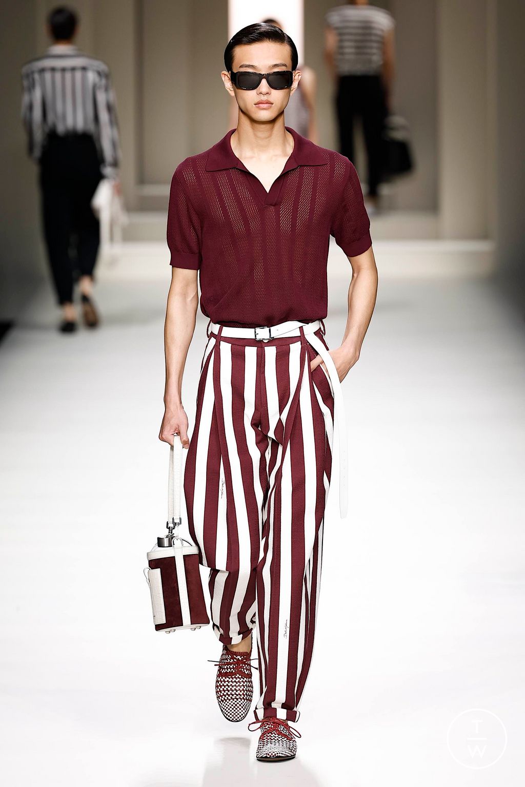 Fashion Week Milan Spring-Summer 2025 look 38 de la collection Dolce & Gabbana menswear