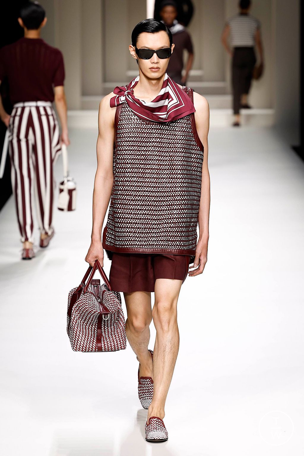 Fashion Week Milan Spring-Summer 2025 look 39 de la collection Dolce & Gabbana menswear