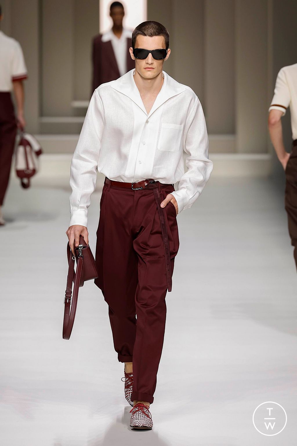 Fashion Week Milan Spring-Summer 2025 look 48 de la collection Dolce & Gabbana menswear