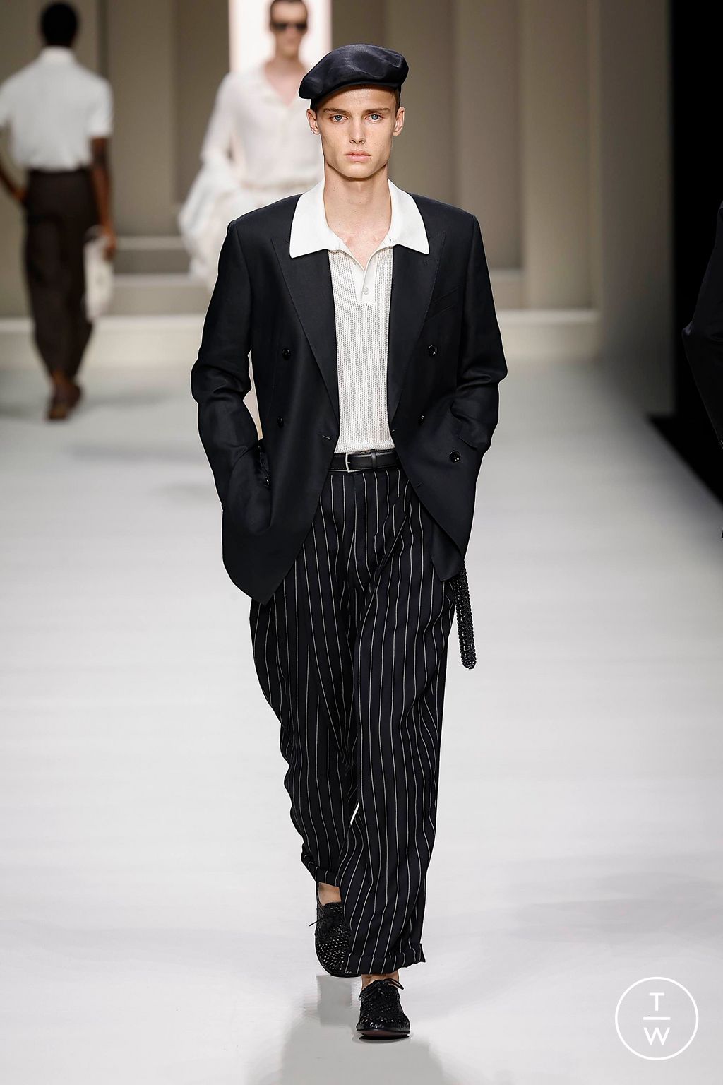 Fashion Week Milan Spring-Summer 2025 look 54 de la collection Dolce & Gabbana menswear