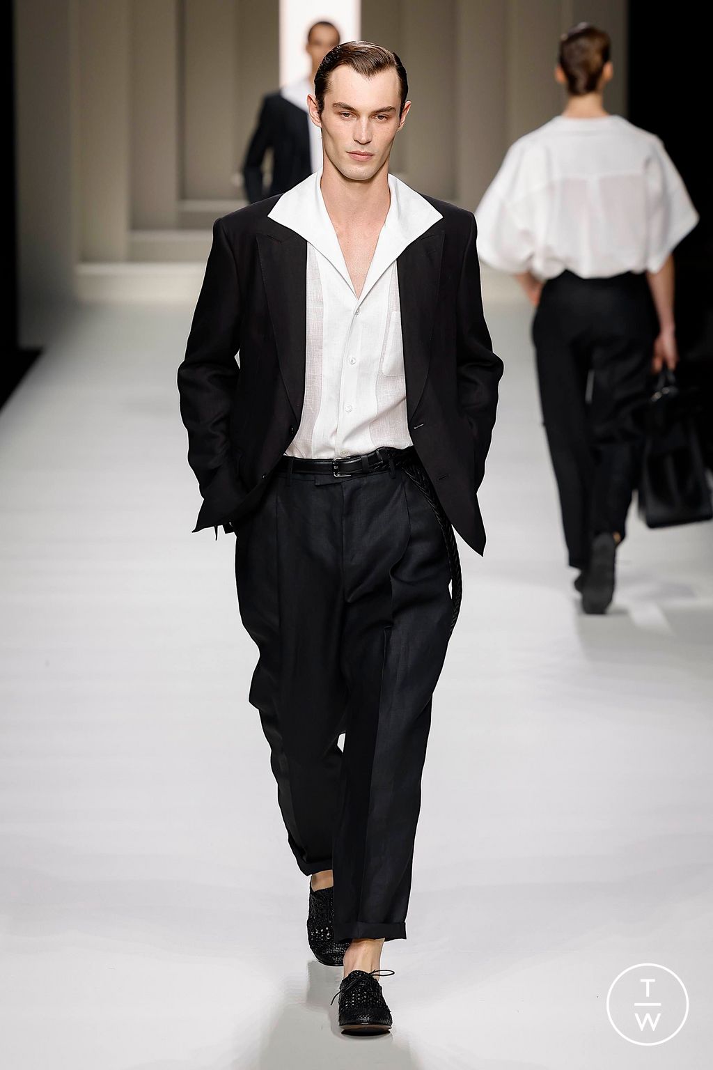 Fashion Week Milan Spring-Summer 2025 look 58 de la collection Dolce & Gabbana menswear