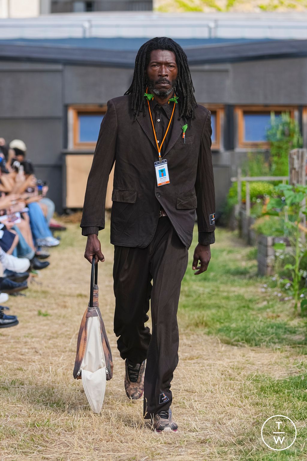 Fashion Week Paris Spring/Summer 2026 look 5 from the Doublet collection menswear