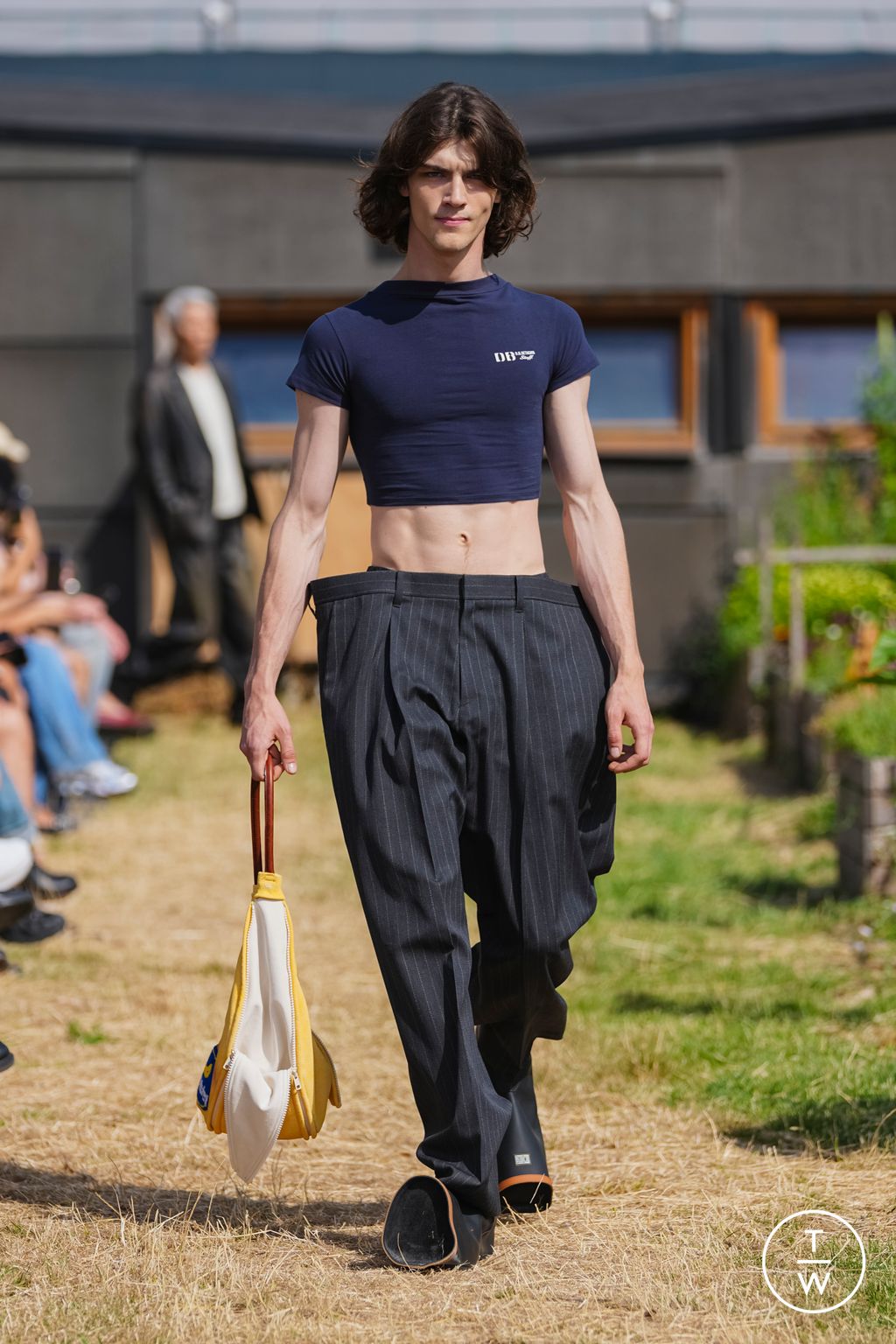Fashion Week Paris Spring/Summer 2026 look 10 from the Doublet collection menswear
