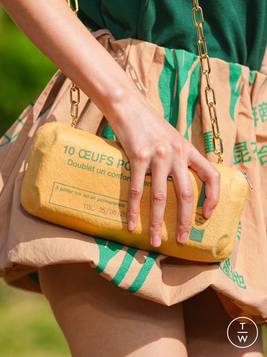 Fashion Week Paris Spring/Summer 2026 look 14 from the Doublet collection 男装配饰