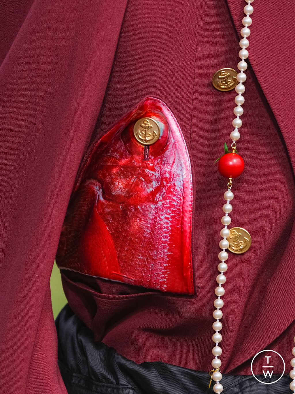 Fashion Week Paris Spring/Summer 2026 look 22 from the Doublet collection menswear accessories