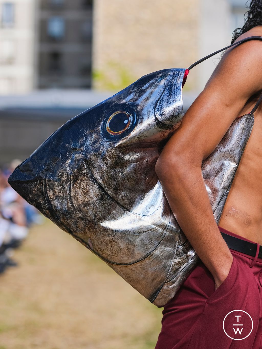 Fashion Week Paris Spring/Summer 2026 look 25 from the Doublet collection menswear accessories