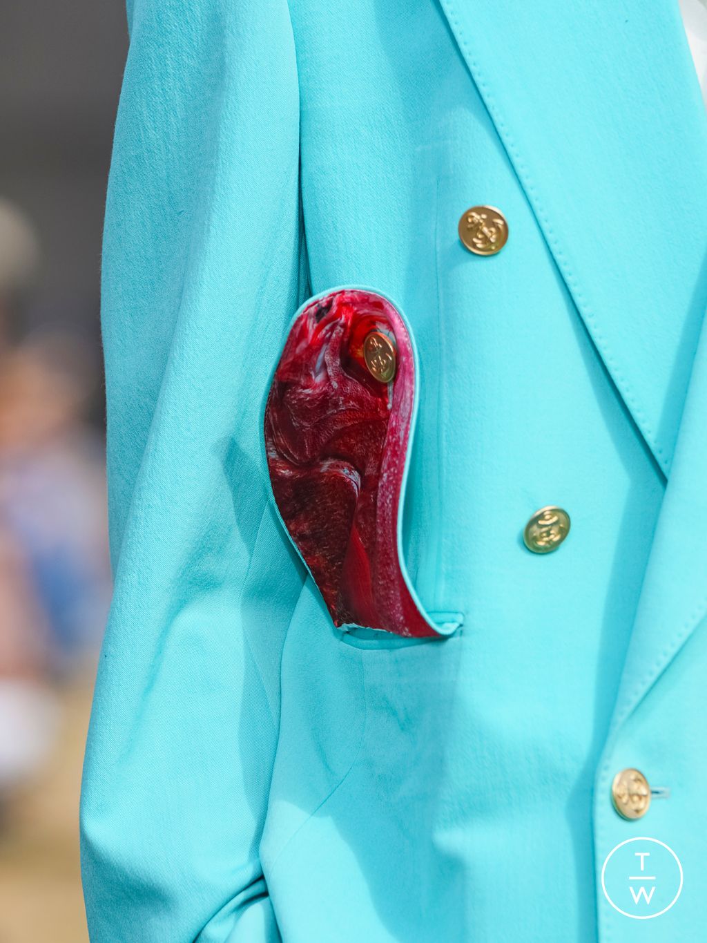 Fashion Week Paris Spring/Summer 2026 look 28 from the Doublet collection menswear accessories