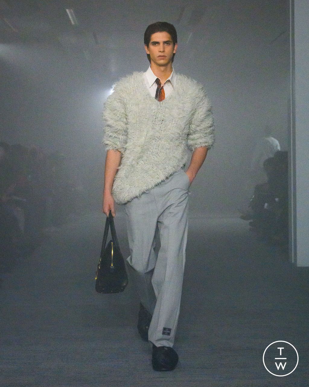 Fashion Week Paris Fall/Winter 2026 look 8 from the Doublet collection menswear