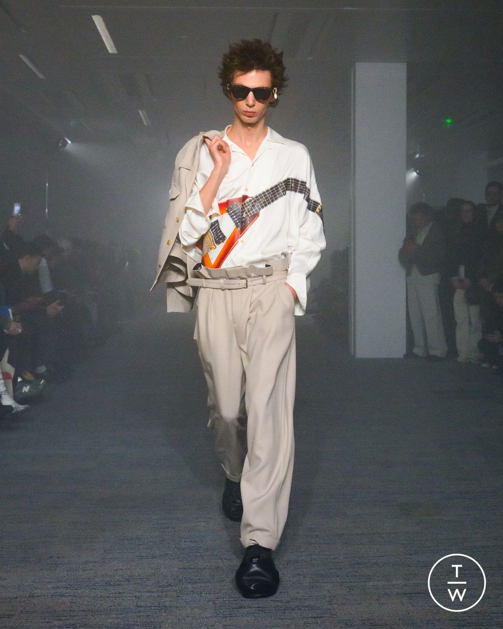 Fashion Week Paris Fall/Winter 2026 look 10 from the Doublet collection menswear