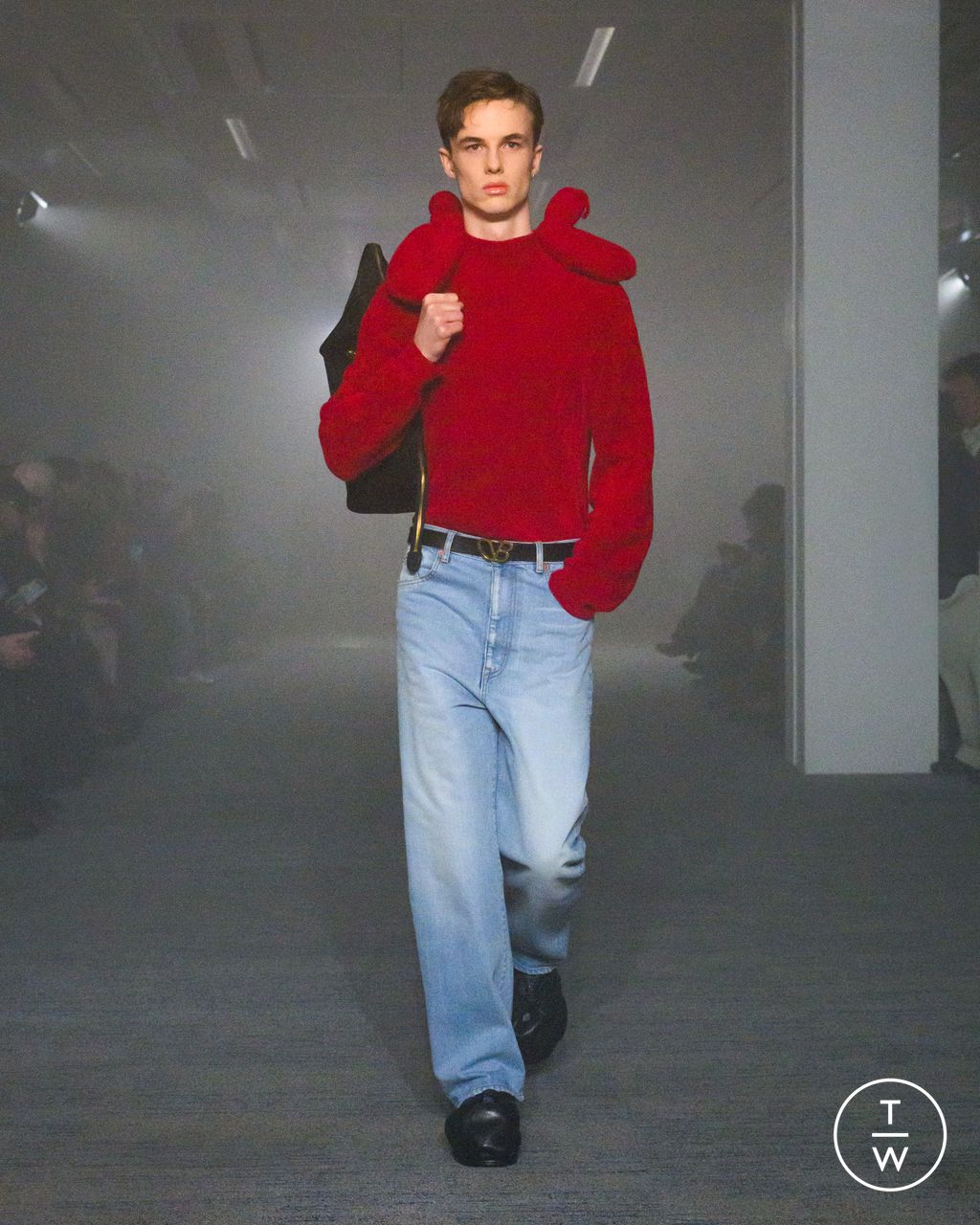 Fashion Week Paris Fall/Winter 2026 look 18 from the Doublet collection menswear