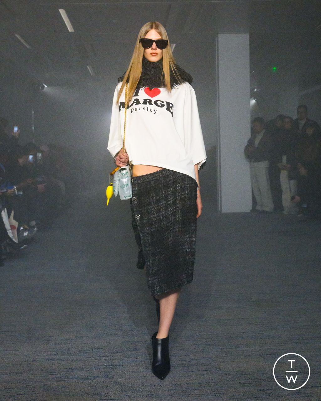 Fashion Week Paris Fall/Winter 2026 look 19 de la collection Doublet menswear