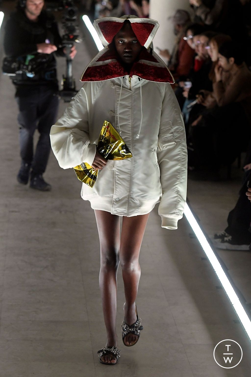 Fashion Week Paris Fall/Winter 2024 look 36 de la collection Doublet menswear