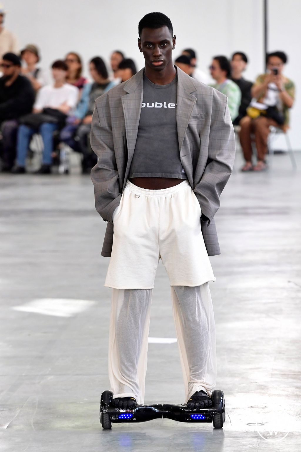 Fashion Week Paris Spring/Summer 2024 look 6 from the Doublet collection menswear