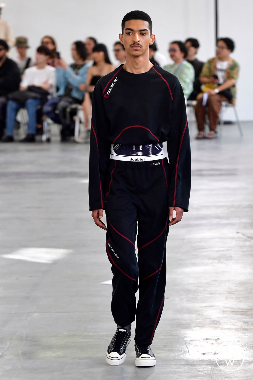 Fashion Week Paris Spring/Summer 2024 look 7 from the Doublet collection menswear