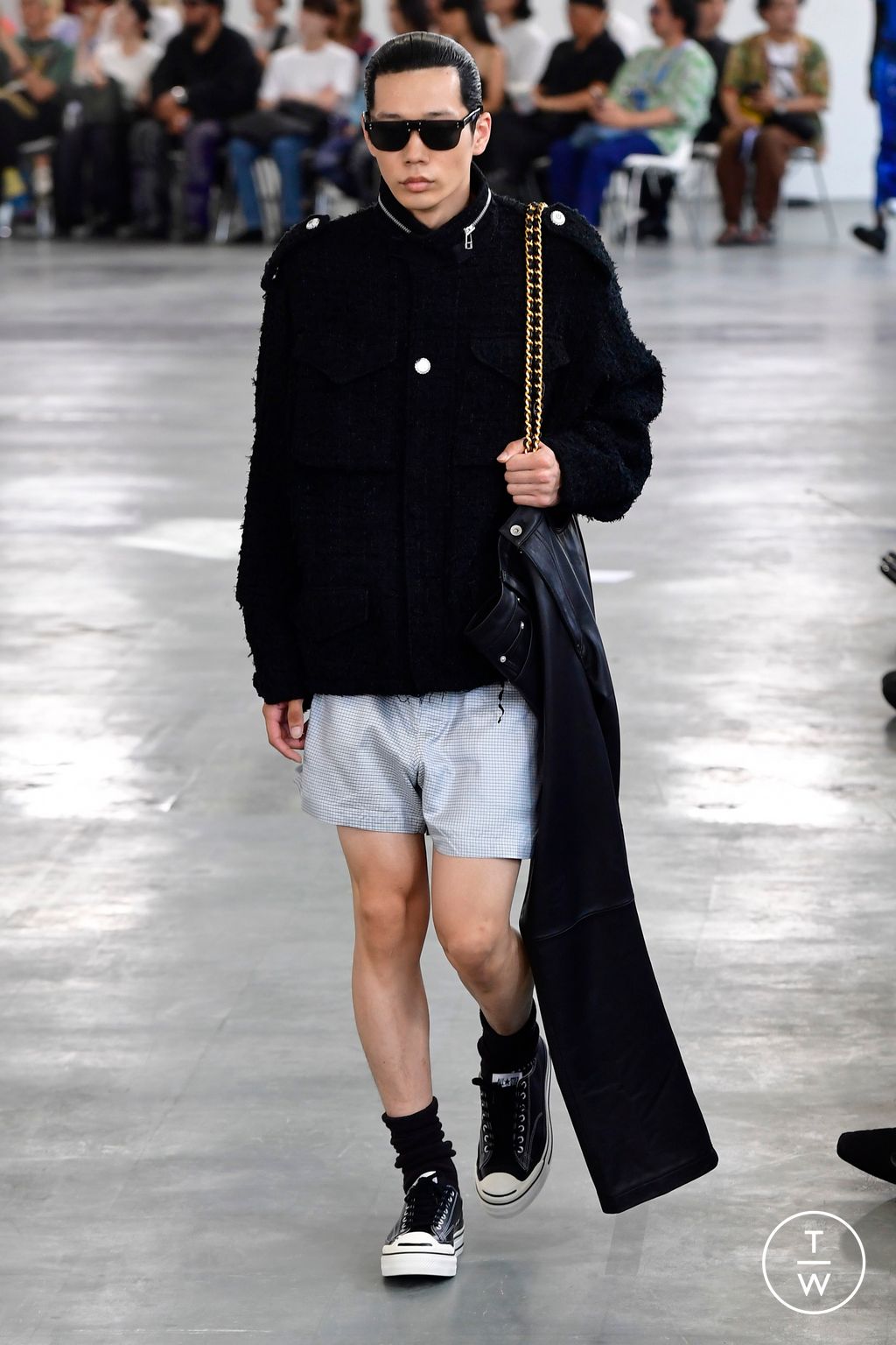 Fashion Week Paris Spring/Summer 2024 look 27 from the Doublet collection 男装