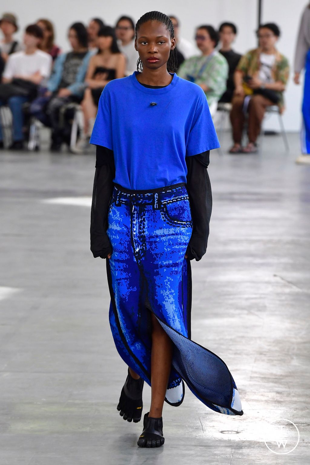 Fashion Week Paris Spring/Summer 2024 look 28 from the Doublet collection menswear
