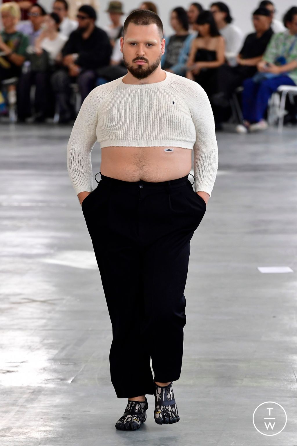Fashion Week Paris Spring/Summer 2024 look 31 from the Doublet collection menswear