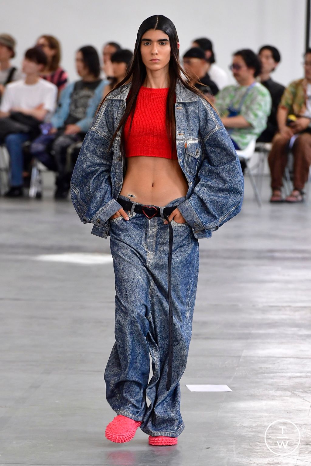 Fashion Week Paris Spring/Summer 2024 look 38 from the Doublet collection menswear