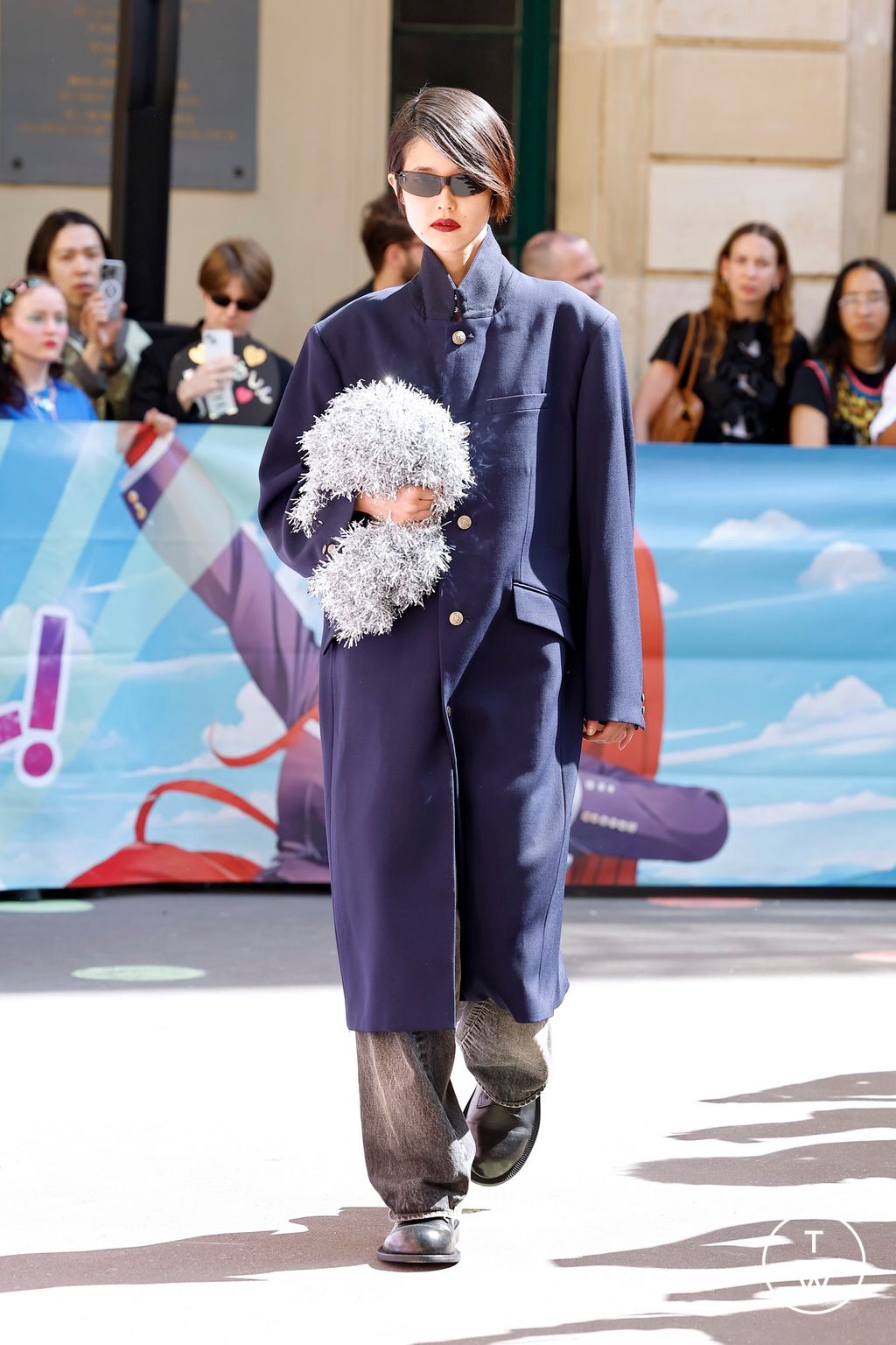 Fashion Week Paris Spring/Summer 2025 look 2 de la collection Doublet menswear