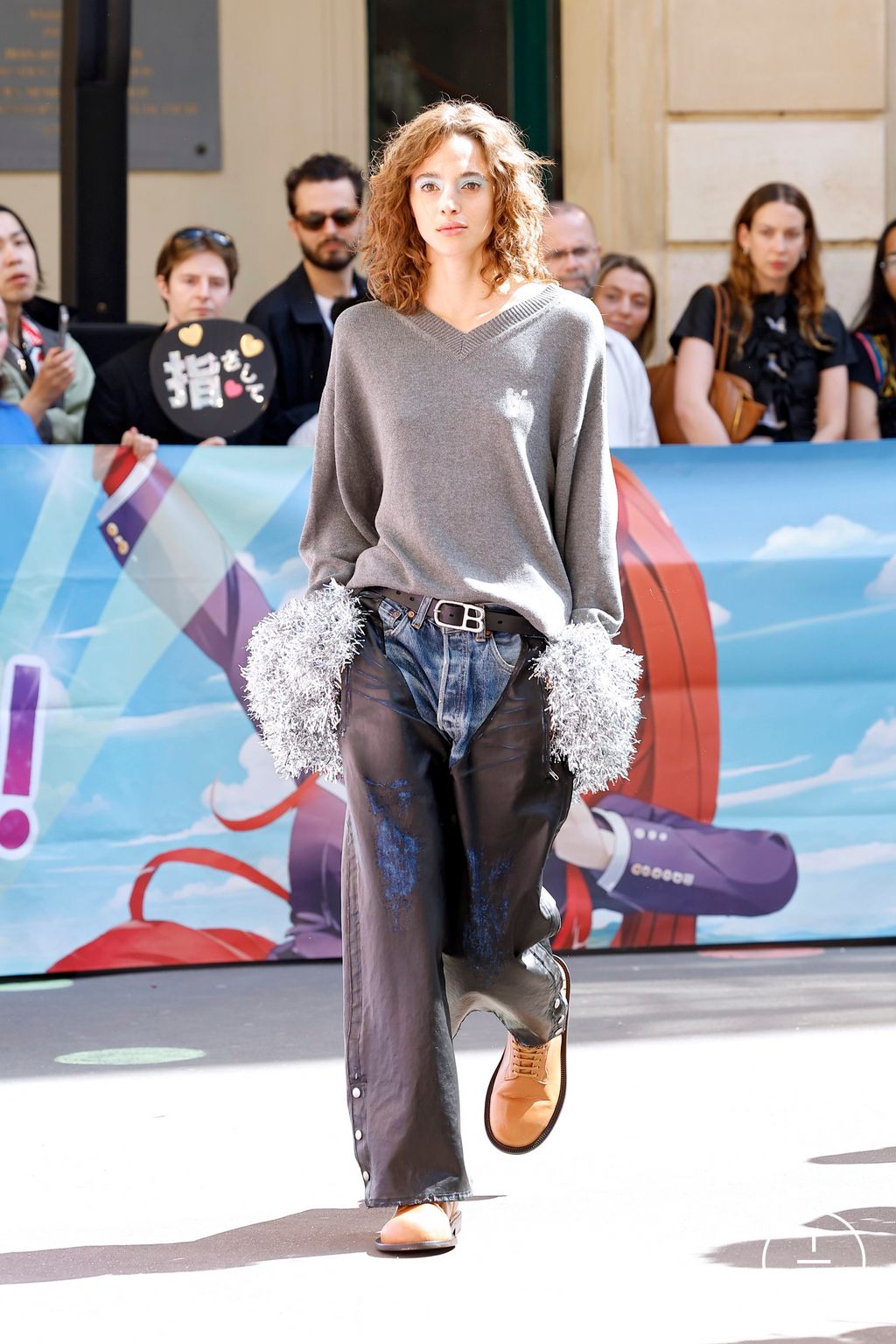 Fashion Week Paris Spring-Summer 2025 look 6 de la collection Doublet menswear