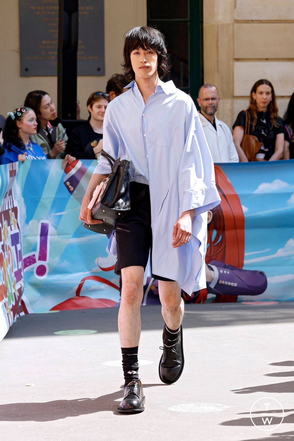 Fashion Week Paris Spring-Summer 2025 look 15 from the Doublet collection menswear