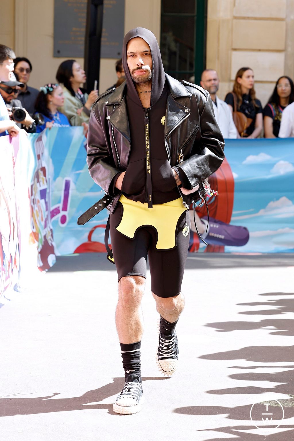Fashion Week Paris Spring-Summer 2025 look 29 from the Doublet collection menswear