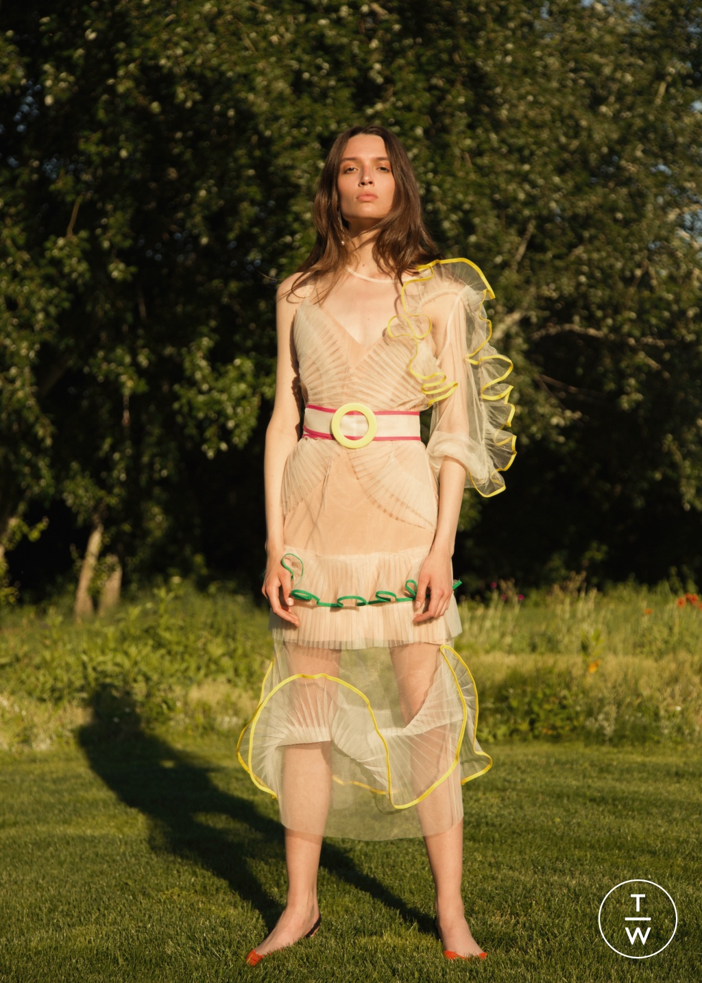 Fashion Week Paris Spring/Summer 2019 look 15 from the NADYA DZYAK collection 女装