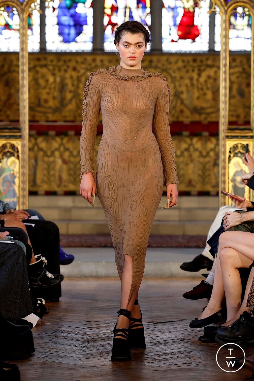 Fashion Week London Spring/Summer 2026 look 11 from the Dreaming Eli collection womenswear