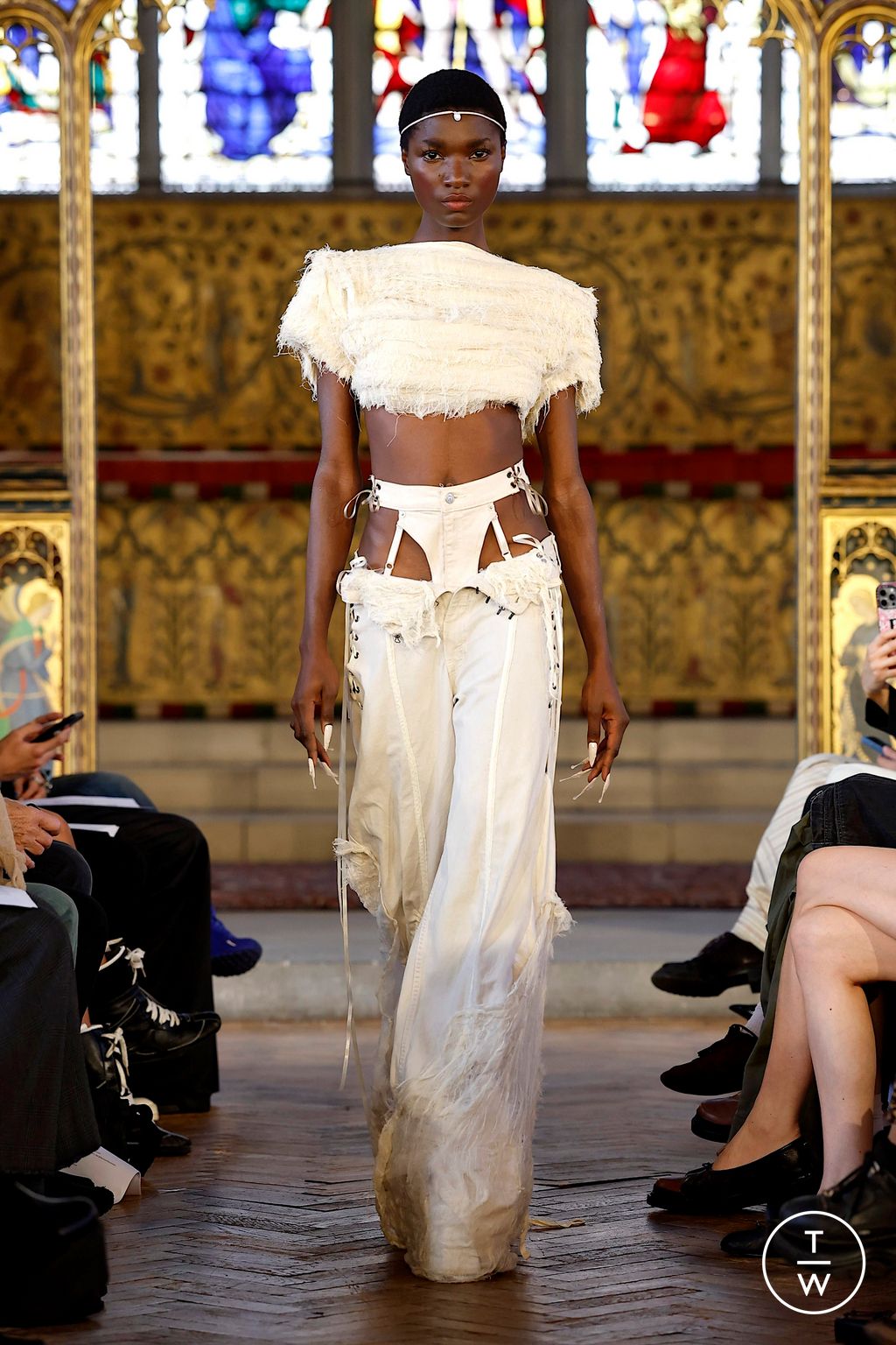 Fashion Week London Spring/Summer 2026 look 15 from the Dreaming Eli collection womenswear