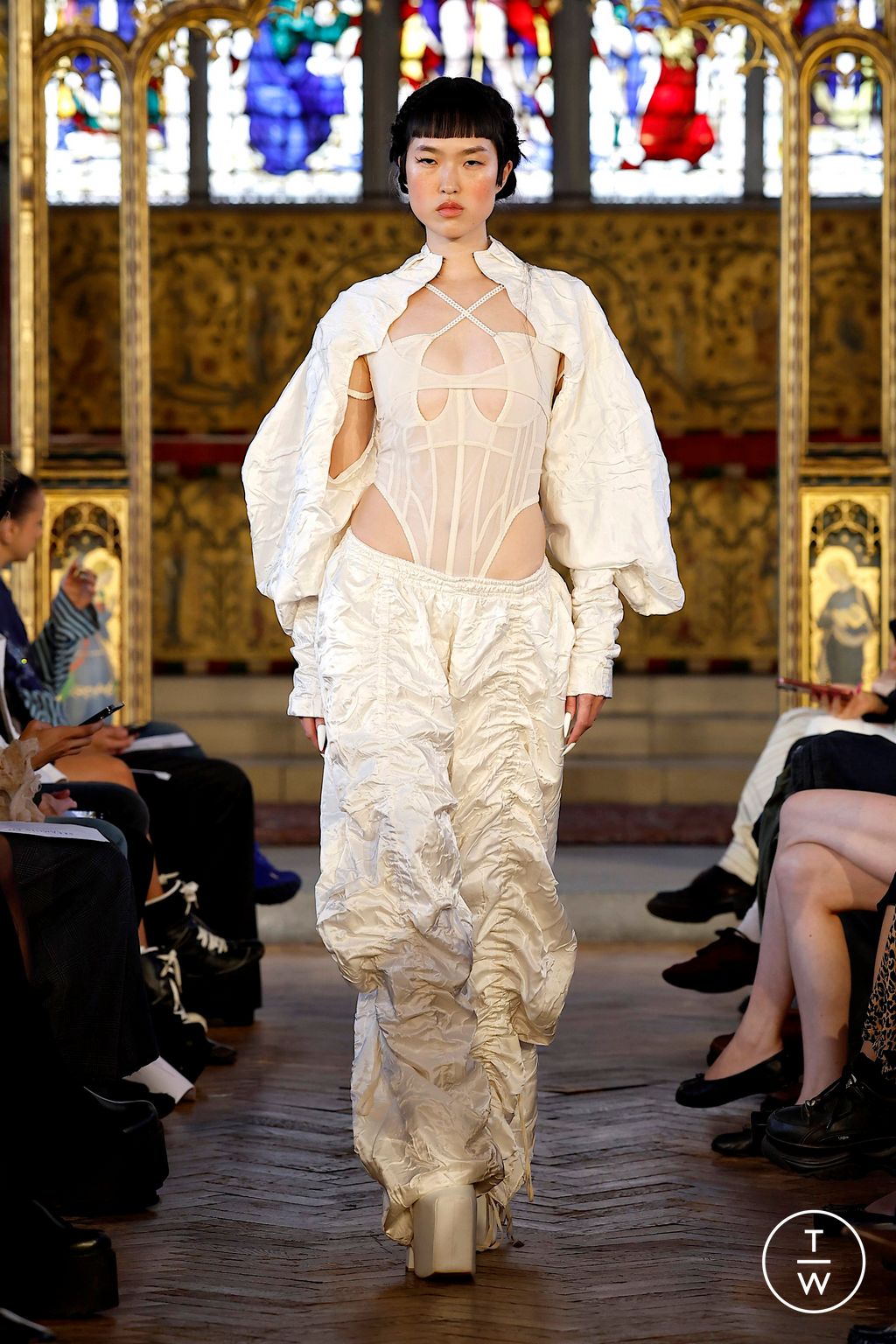 Fashion Week London Spring/Summer 2026 look 19 from the Dreaming Eli collection womenswear