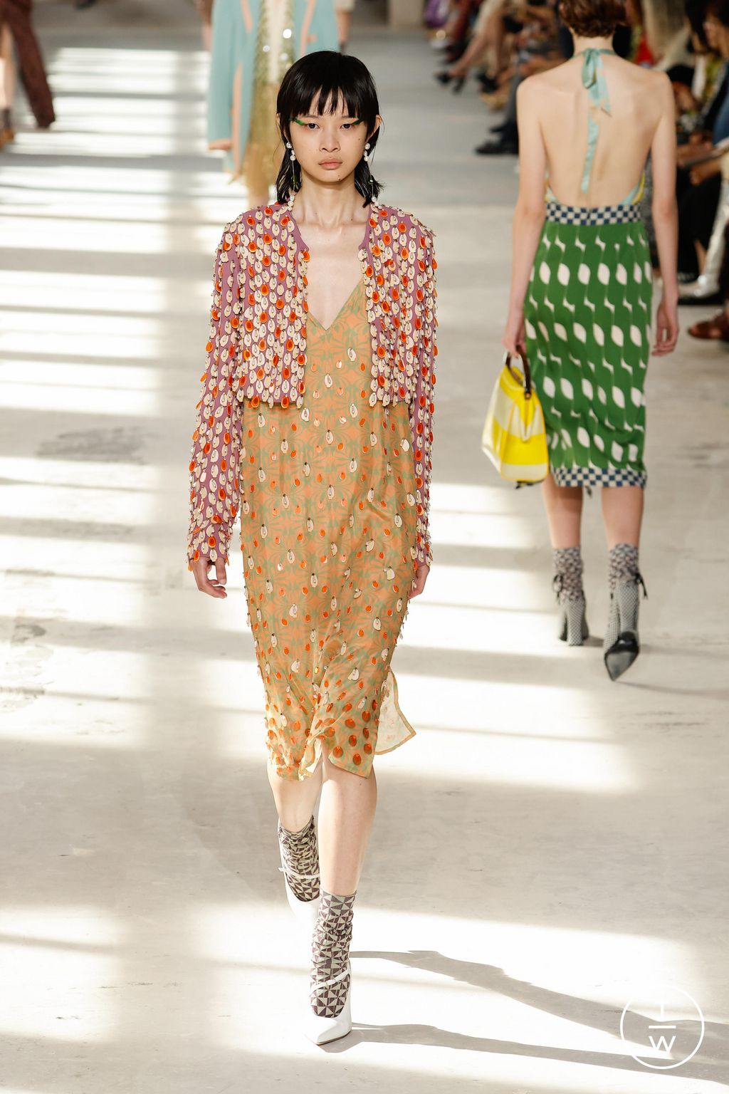 Fashion Week Paris Spring/Summer 2024 look 49 de la collection Dries Van Noten womenswear