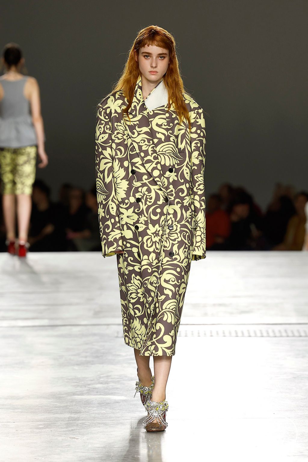 Fashion Week Paris Spring/Summer 2026 look 11 from the Dries Van Noten collection 女装