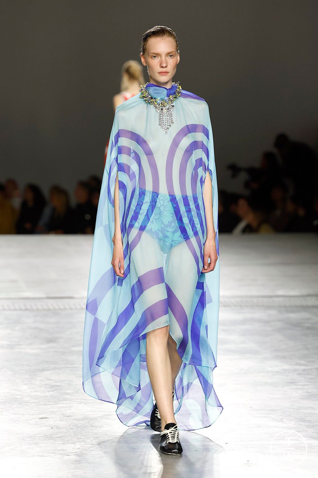 Fashion Week Paris Spring/Summer 2026 look 58 from the Dries Van Noten collection 女装