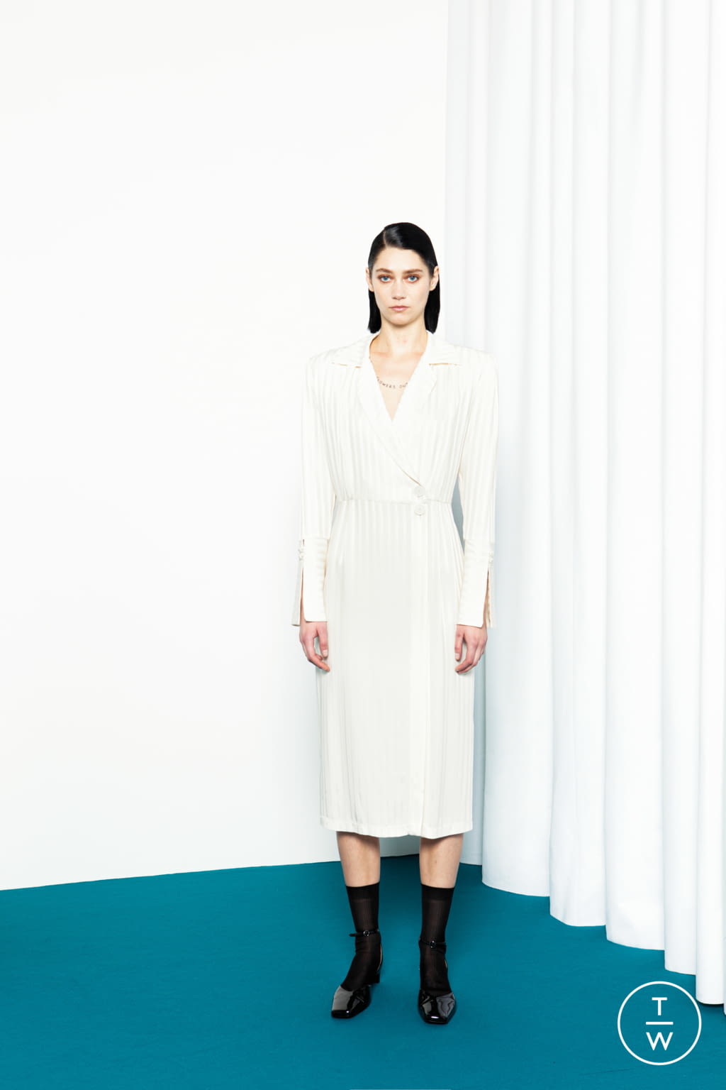 Fashion Week Milan Fall/Winter 2021 look 4 de la collection DROMe womenswear