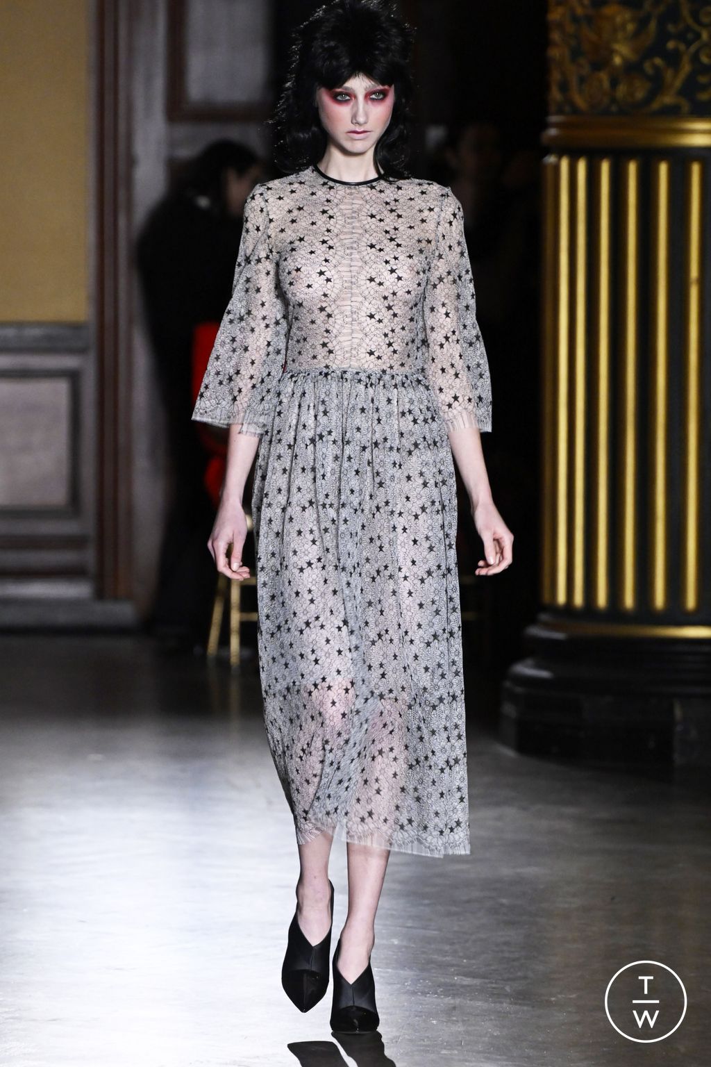 Fashion Week New York Fall/Winter 2024 look 1 de la collection Frederick Anderson womenswear