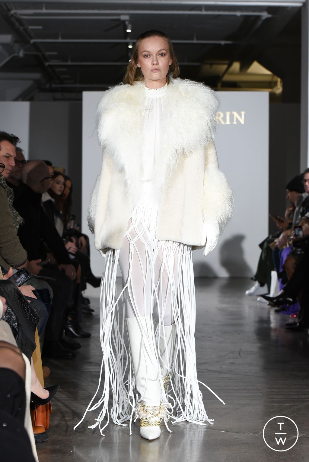 Fashion Week New York Fall/Winter 2024 look 2 de la collection Kobi Halperin womenswear