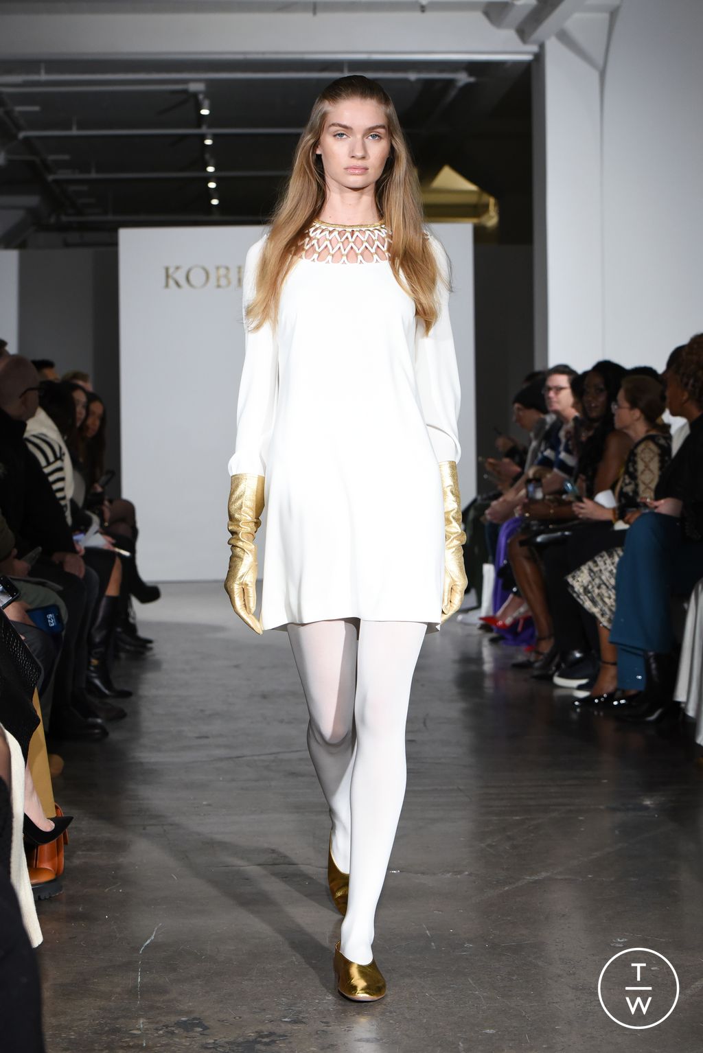 Fashion Week New York Fall/Winter 2024 look 5 de la collection Kobi Halperin womenswear
