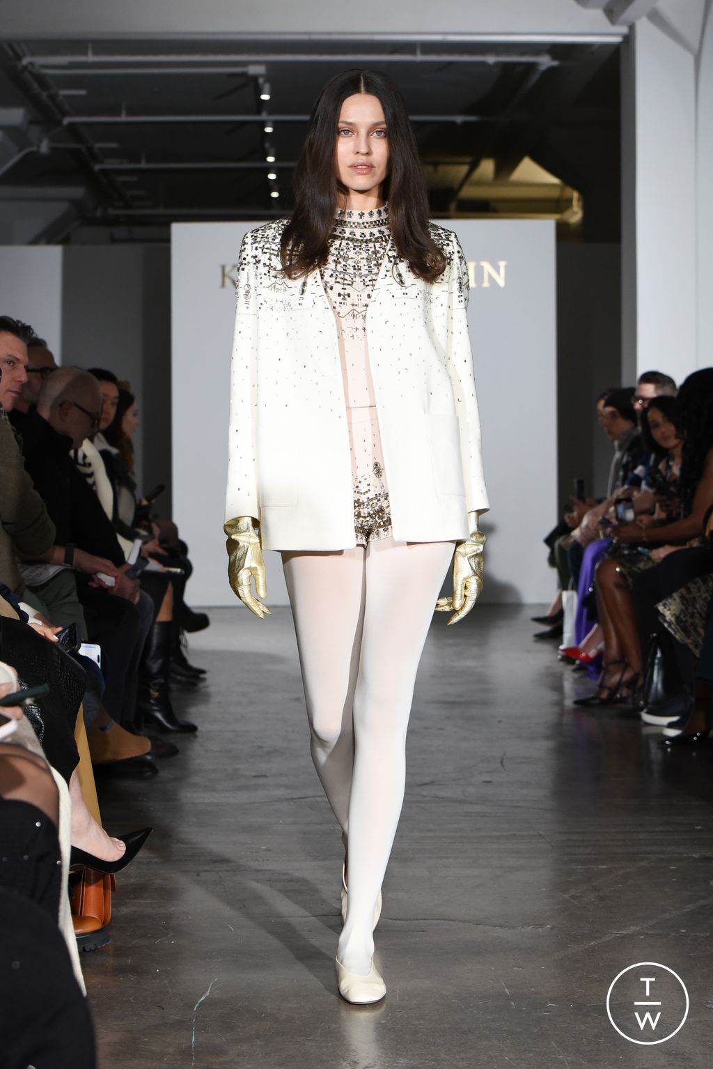 Fashion Week New York Fall/Winter 2024 look 9 de la collection Kobi Halperin womenswear