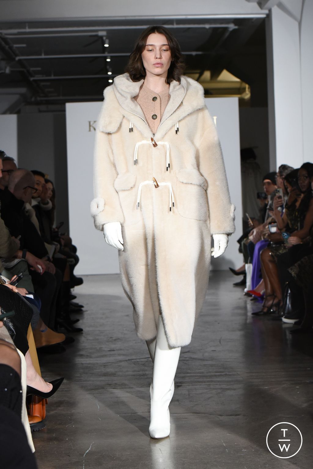 Fashion Week New York Fall/Winter 2024 look 10 de la collection Kobi Halperin womenswear