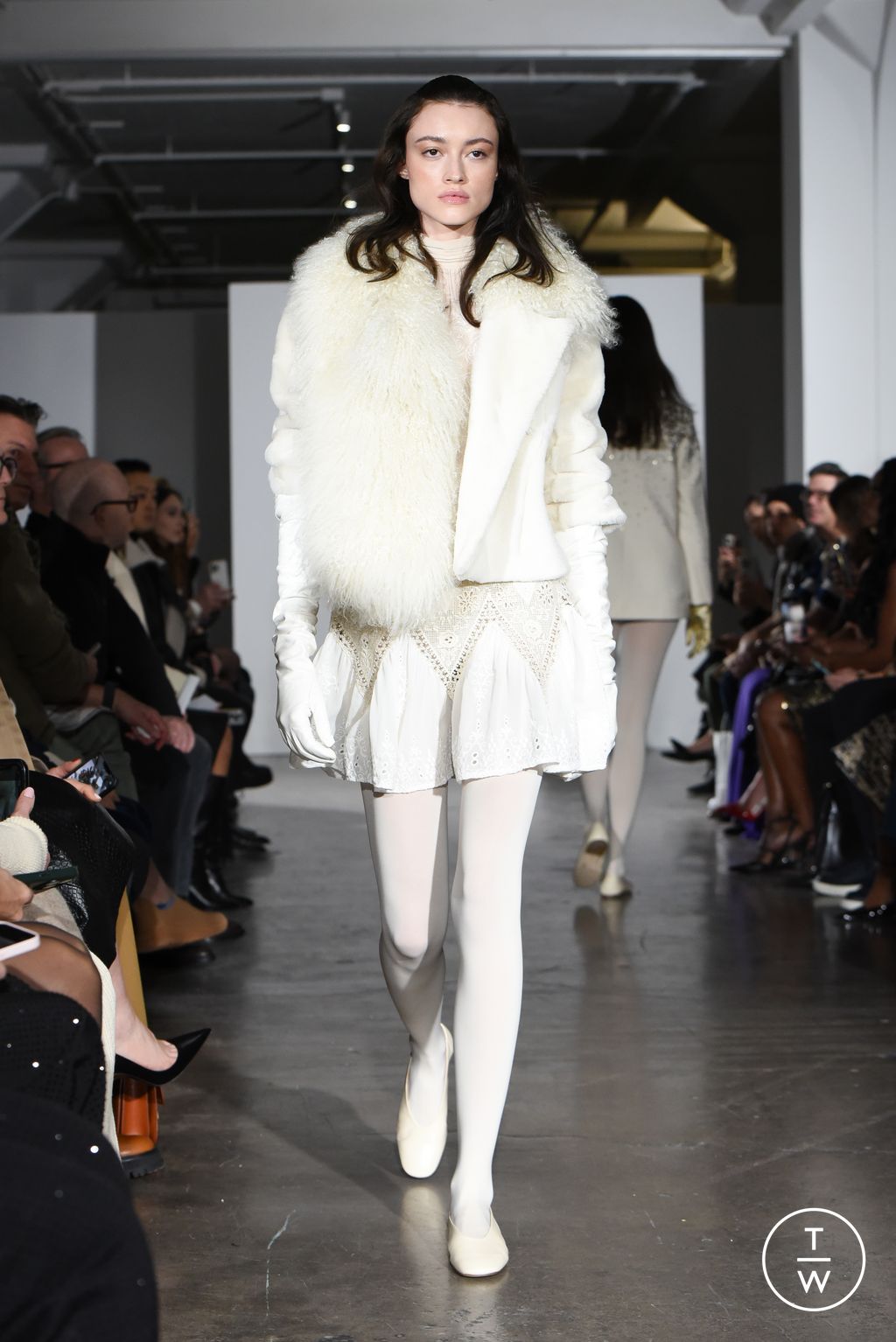Fashion Week New York Fall/Winter 2024 look 12 from the Kobi Halperin collection 女装