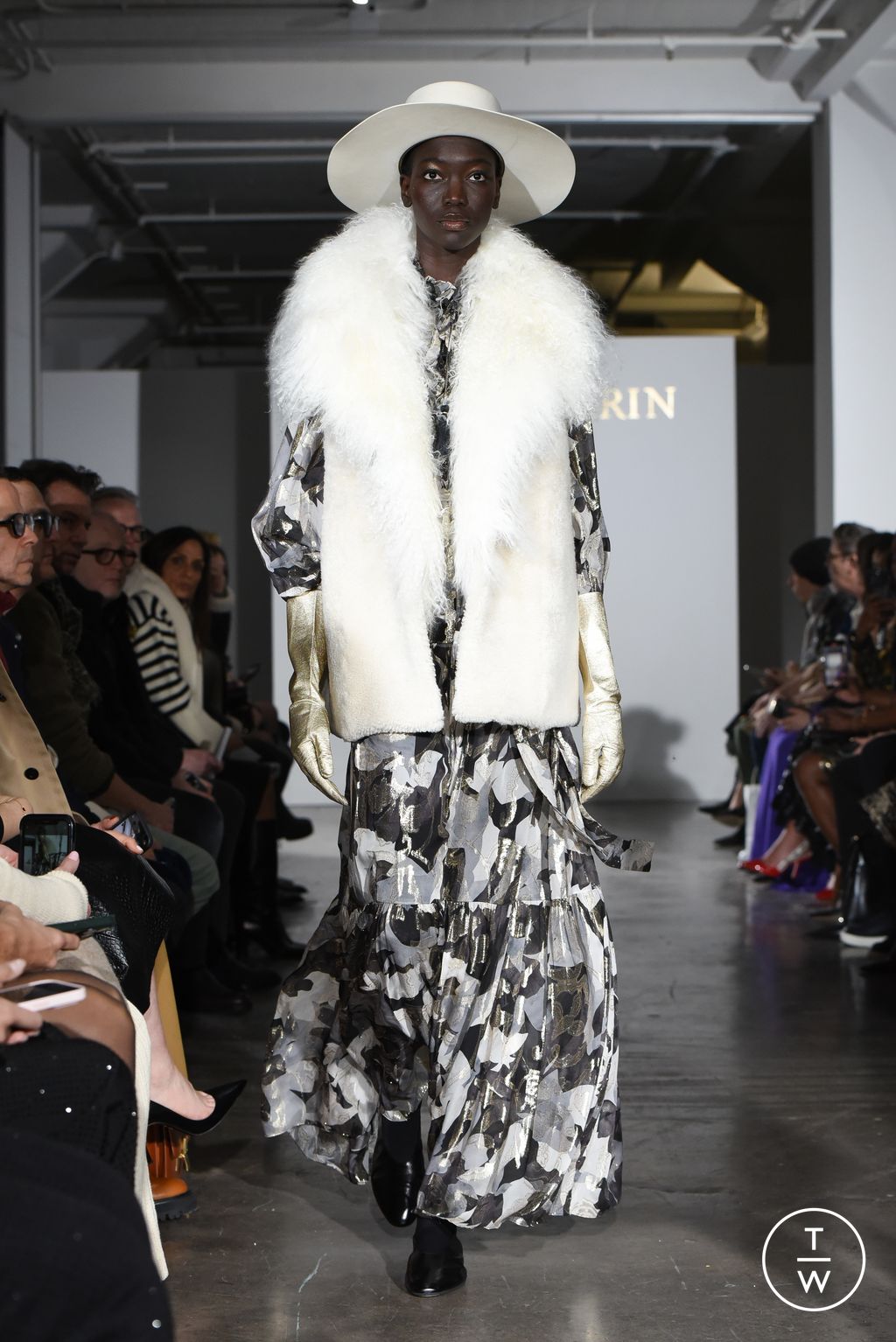 Fashion Week New York Fall/Winter 2024 look 14 de la collection Kobi Halperin womenswear