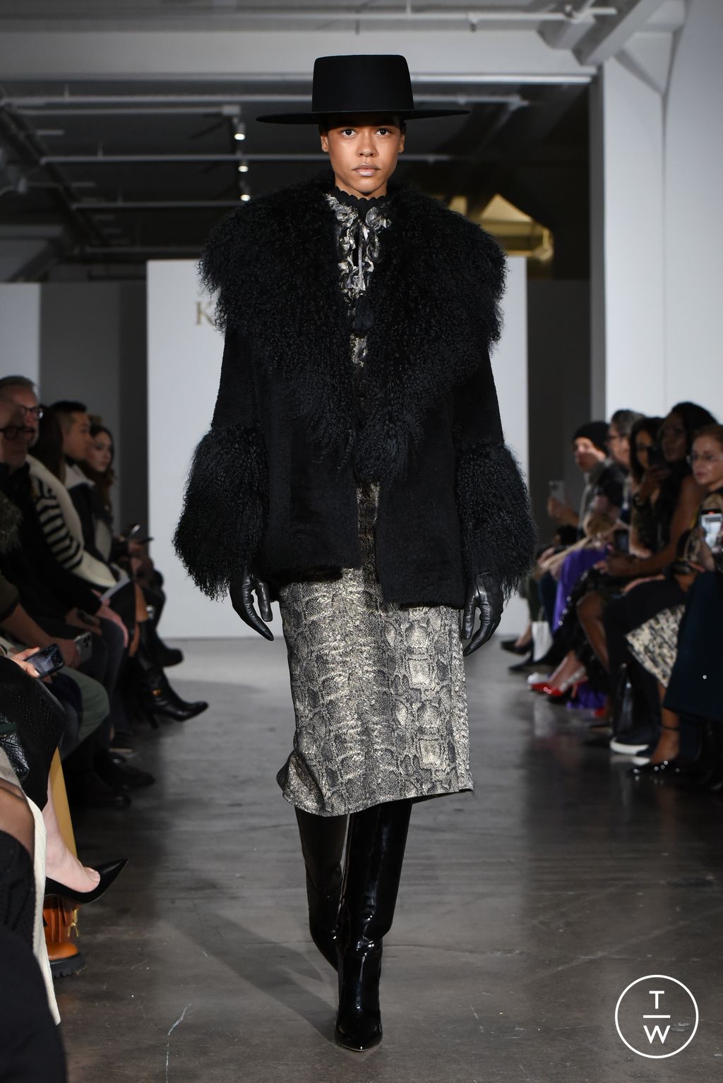 Fashion Week New York Fall/Winter 2024 look 15 from the Kobi Halperin collection womenswear