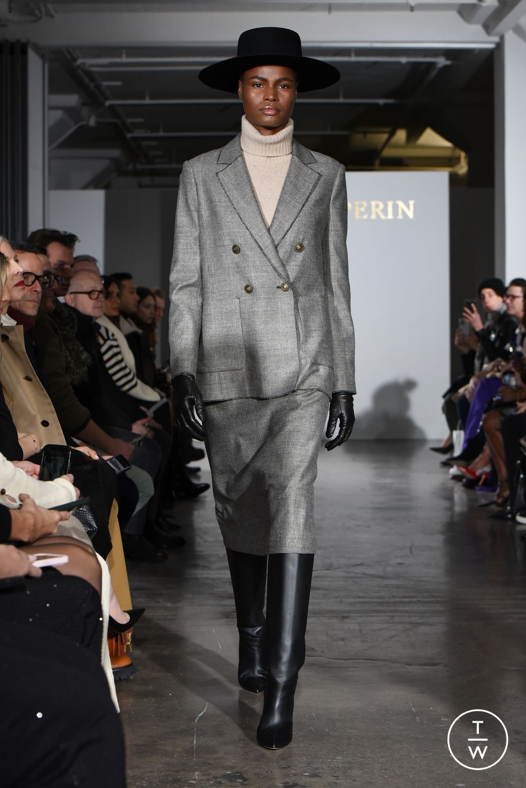 Fashion Week New York Fall/Winter 2024 look 18 de la collection Kobi Halperin womenswear