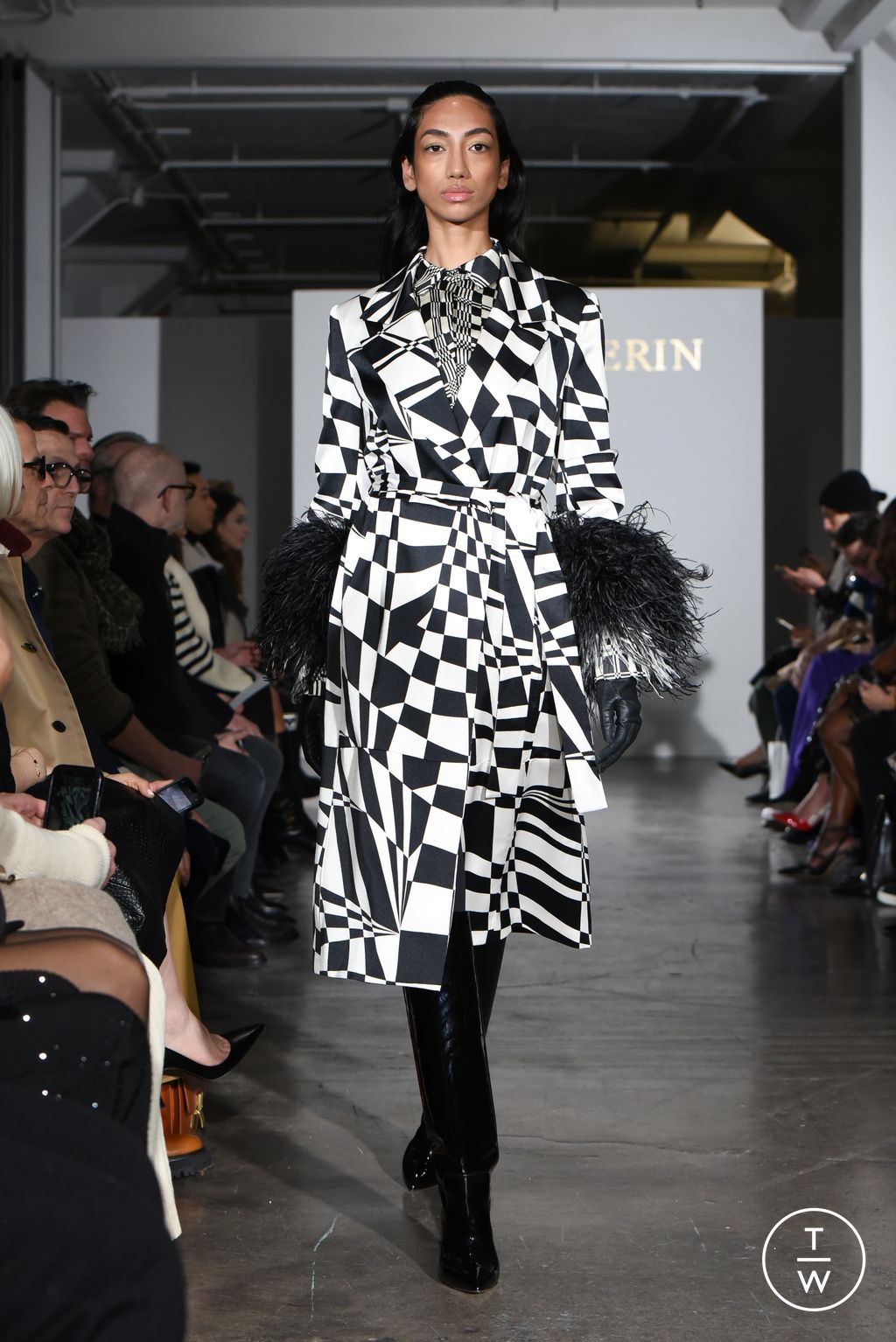 Fashion Week New York Fall/Winter 2024 look 21 from the Kobi Halperin collection womenswear