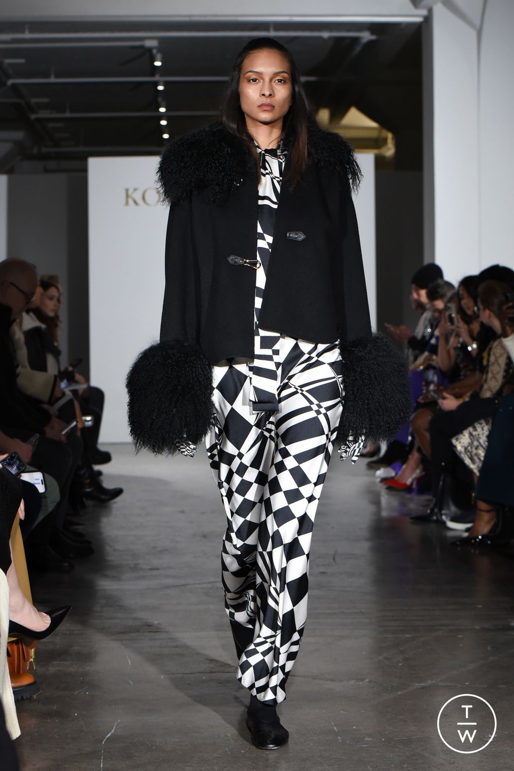 Fashion Week New York Fall/Winter 2024 look 23 de la collection Kobi Halperin womenswear